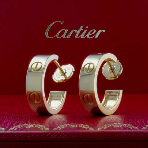 pre owned cartier earrings